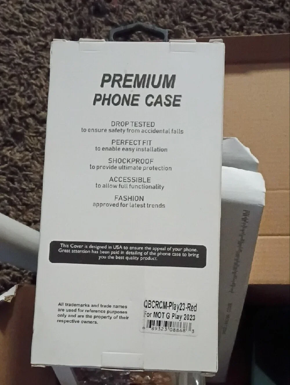Motorola G Play 2023 Premium Gold Bling Phone Case